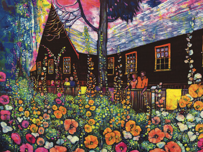 Gael Nagle - Hollyhock Summer