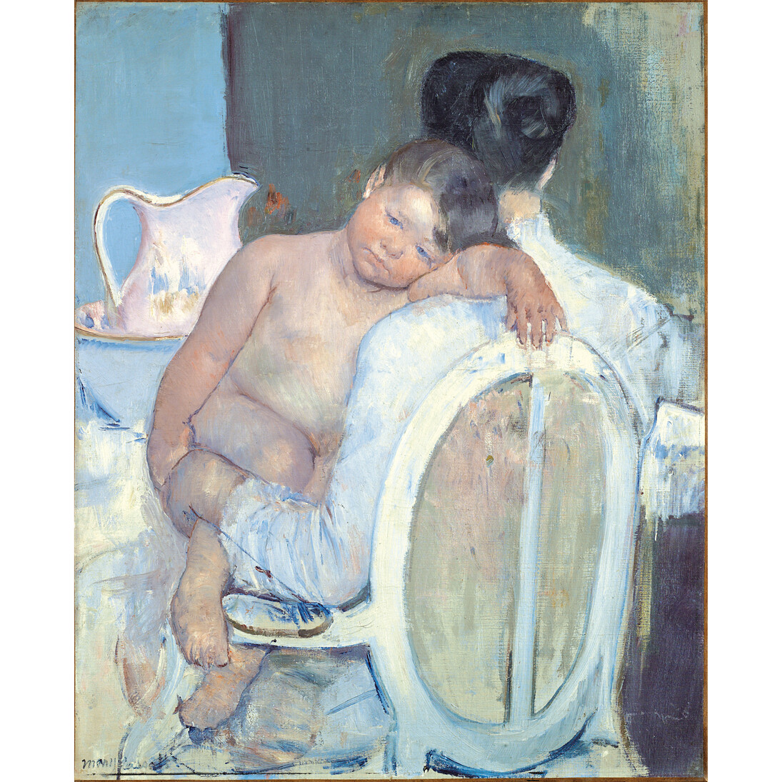 Mary Cassatt, Woman Sitting with a Child in Her Arms, c. 1890, oil on canvas, 81 x 65.5 cm, Museo de Bellas Artes de Bilbao, 82/25 © Museo de Bellas Artes de Bilbao