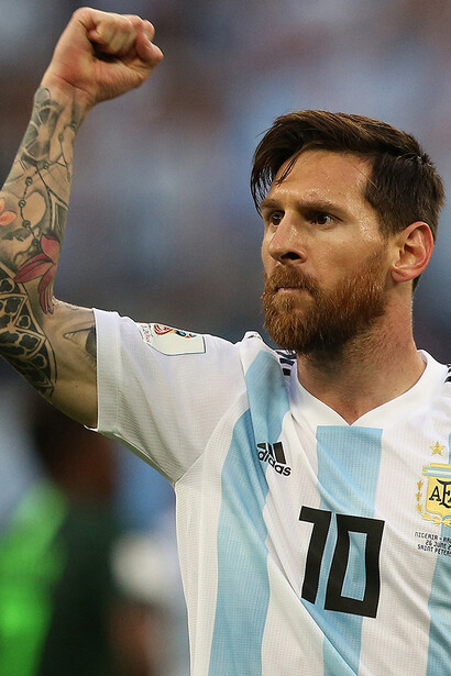 Lionel Messi : le héros de l'Argentine