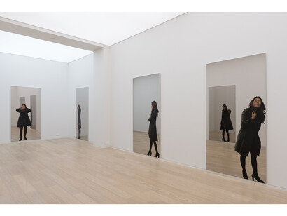 Michelangelo Pistoletto. Partitura In Nero, Installation view, Courtesy of Simon Lee Gallery and Kitmin Lee Photo