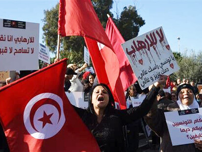 Demonstration against terrorism