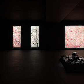 Jutta Koether, rEceNt WoRkS, exhibition view. Courtesy of Empty Gallery