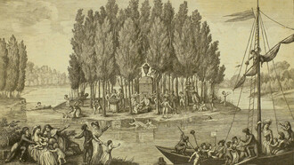 Resurrección de Jean-Jacques Rousseau, Christian Gottlieb Geissler (1794)