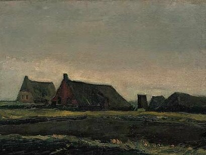 Casas de Campo, de Van Gogh. O pintor é um fascinante guia para paisagens simbólicas dos nossos estados de alma; para nos conduzir ao profundo abismo de nós e ao mais espiritual cume