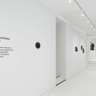 Various artists, Nature's reflections, exhibition view. Courtesy of Almine Rech