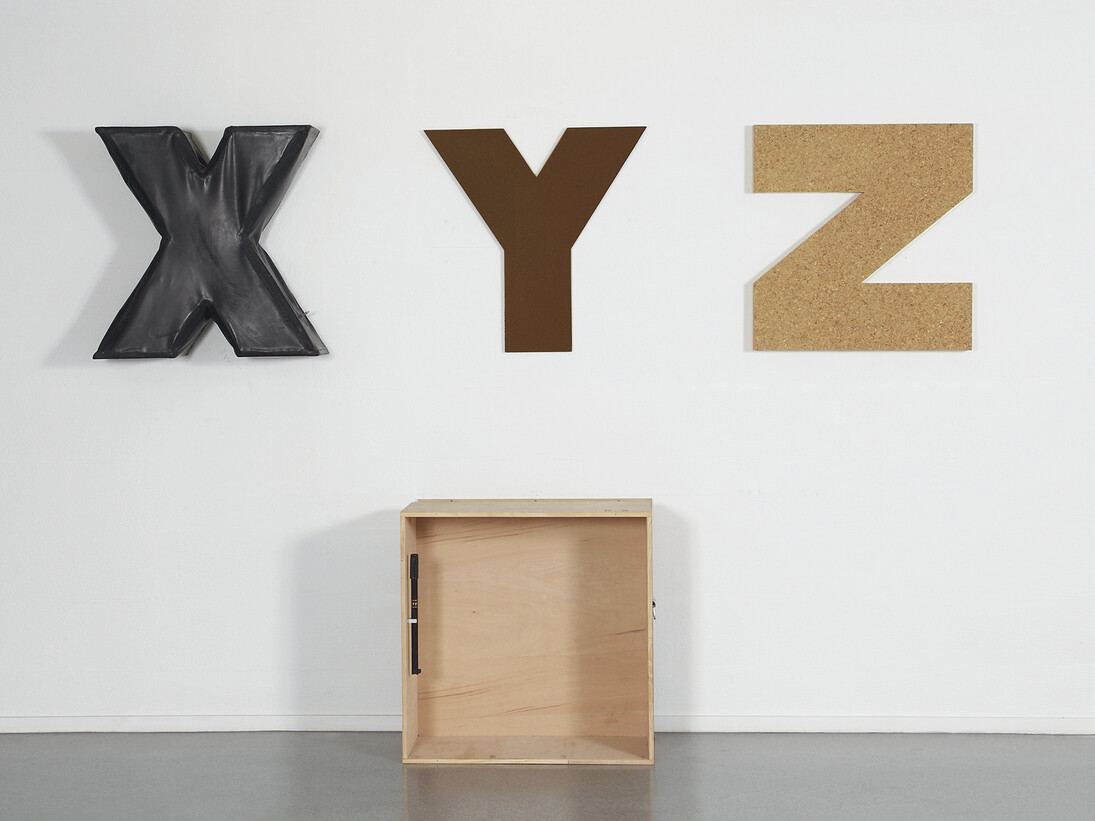 Martin Kippenberger, Das Ende des Alphabets, 1989 © Estate of Martin Kippenberger / Galerie Gisela Capitain, Cologne