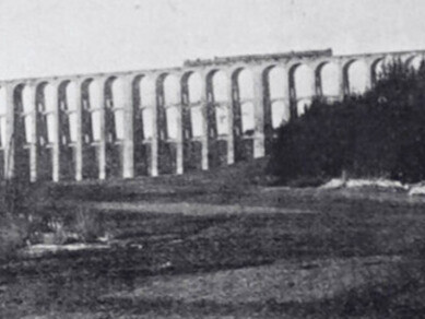Extrait de la Revue régionale illustrée de mars 1900, le viaduc de Chaumont en Haute-Marne (France) témoignant de l’admiration portée à cette prouesse architecturale dominant les paysages haut-marnais au tournant du siècle