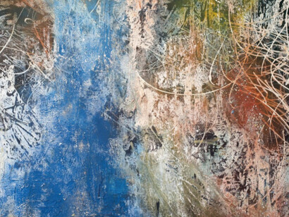 José Parlá. Courtesy of Ben Brown Fine Arts