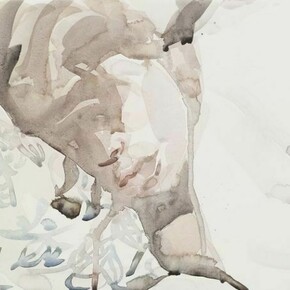 Elizabeth Peyton, “Klara”, 2010, Watercolor on paper, 12 1/4 x 16 inches, 31 x 40.5 cm