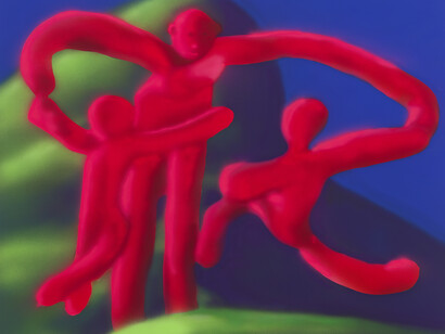 Austin Lee, Family, 2024. Courtesy of the artist and Jeffrey Deitch. Photos by Genevieve Hanson