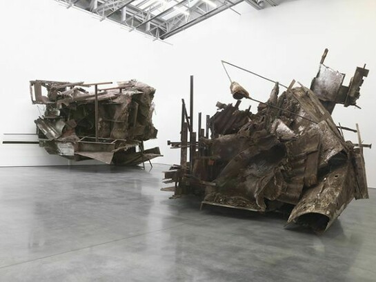 Peter Buggenhout, Caterpillar Logic II, February 28 – April 19, 2014. Installation: Gladstone Gallery, New York. Copyright Peter Buggenhout. Courtesy Gladstone Gallery, New York and Brussels