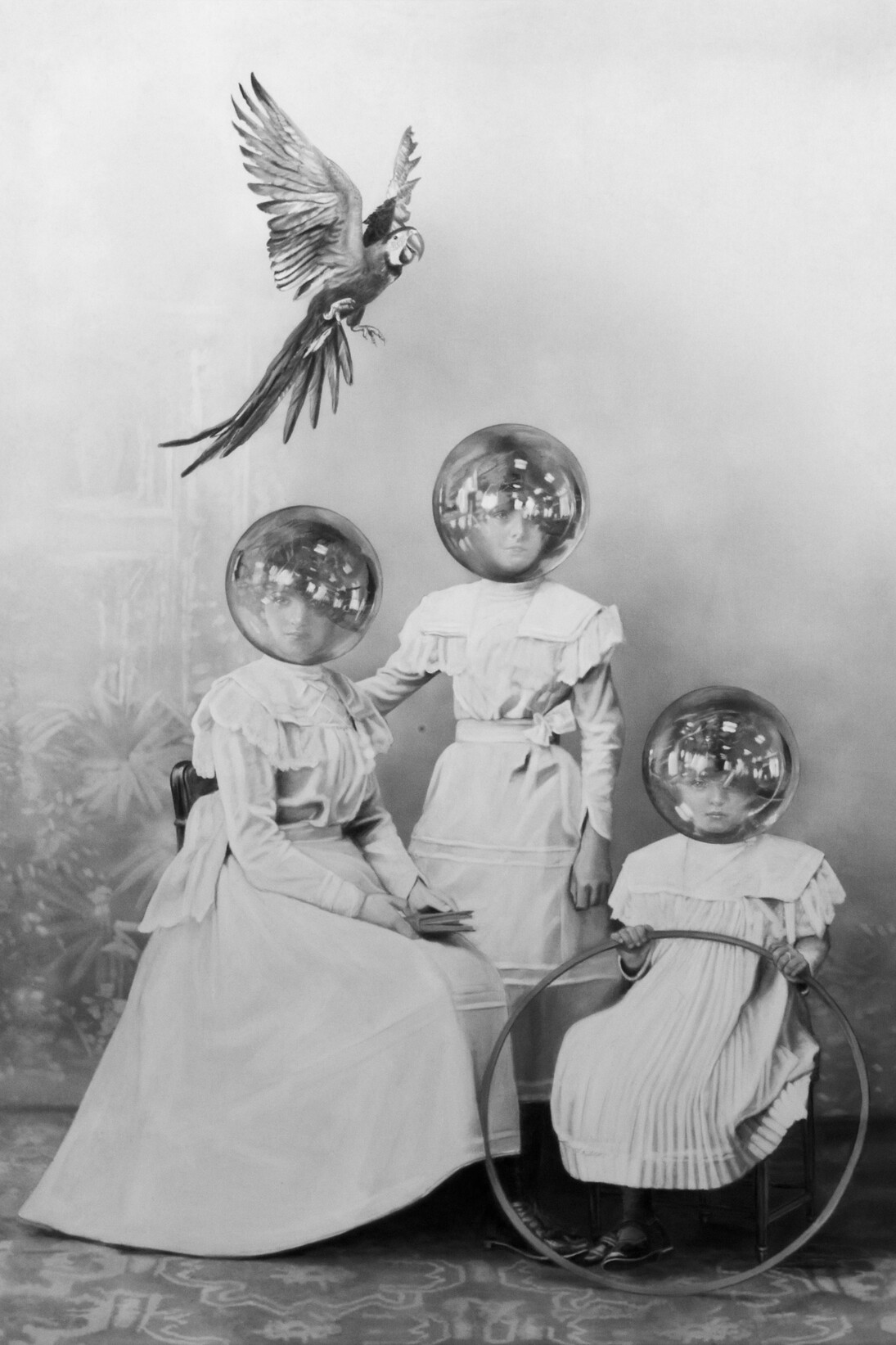 Zoe Byland, Sunday afternoon, 75 x 105 cm, acrylic, airbrush on canvas, dorothycircusgallery