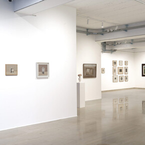 Giorgio Morandi and beyond, exhibition view. Courtesy of Repetto Gallery