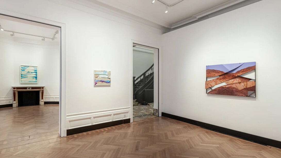Letha Wilson, Entropic grace, exhibition view. Courtesy of Galerie Christophe Gaillard