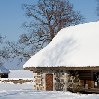 Jüri-Jaagu farm. Courtesy of Estonian Open Air Museum