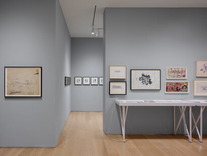 Various artists, The way I see it, exhibition view. Courtesy of The Drawing Center
