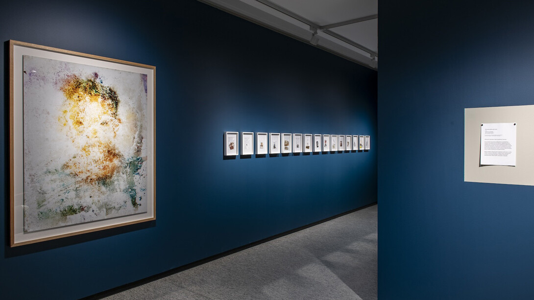 Various artists, Thank-you letters, exhibition view. Courtesy of Serlachius Museum