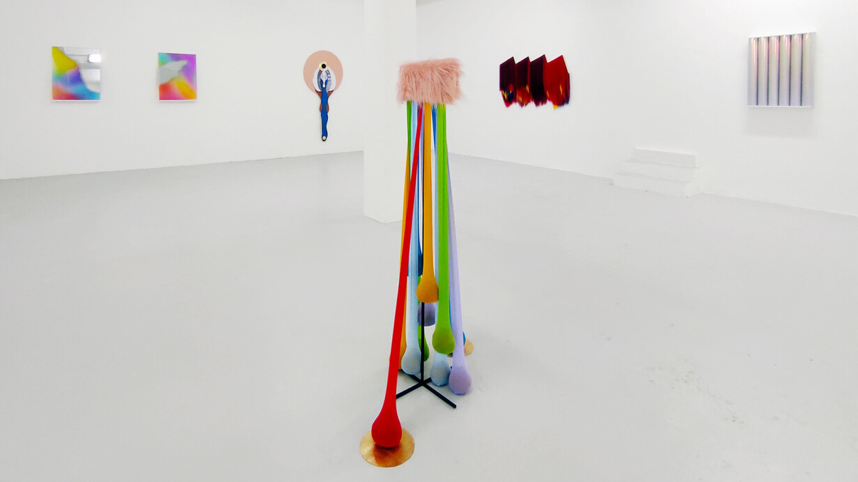 Installation view: Sali Muller - Élle de Bernardini - Hiva Alizadeh
Courtesy of The Flat
