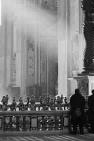 L'abside della Basilica di San Pietro, Città del Vaticano