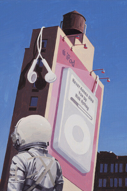 Scott Listfield, Rick, 10x8 inches. Courtesy of the artist and Harman Projects Gallery