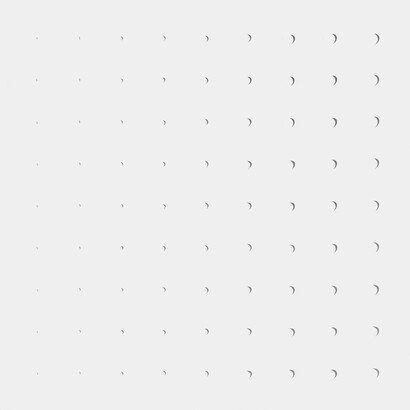 Antonio Scaccabarozzi, Giro completo in 8 pezzi (pezzo n. 8), 1973, tela bianca fustellata, 30x30 cm. Courtesy Archivio Antonio Scaccabarozzi. Tutti i diritti riservati