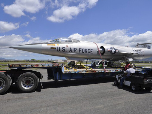 Lockheed F-104A Starfighter. Courtesy of Pearl Harbor Aviation Museum