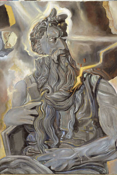 Mosé (dalla tomba di Giulio II di Michelangelo)