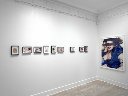 Sophie Delaporte, The thread between, exhibition view. Courtesy of Sous Les Etoiles Gallery