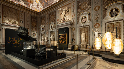 Metamorfosis. Ovidio y las artes, vista de exhibición. Cortesía de la Galleria Borghese