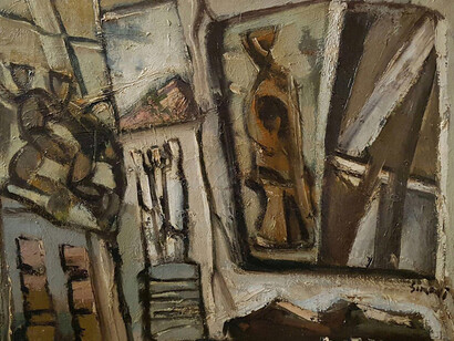 La pittura in Italia anni ’30 – anni ’50. Courtesy of La Galleria de’ Bonis 
