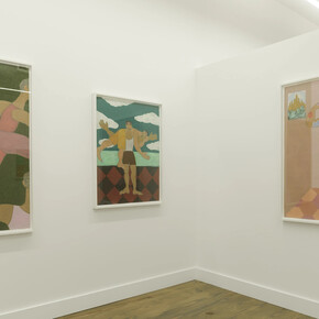Angelo Vasta, To hold myself, exhibition view. Courtesy of Rebecca Camacho Gallery