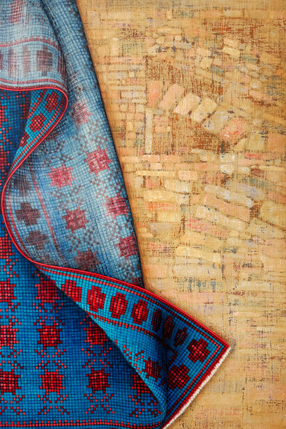 James Gold, Double weave, 2025. Courtesy of Morgan Lehman Gallery