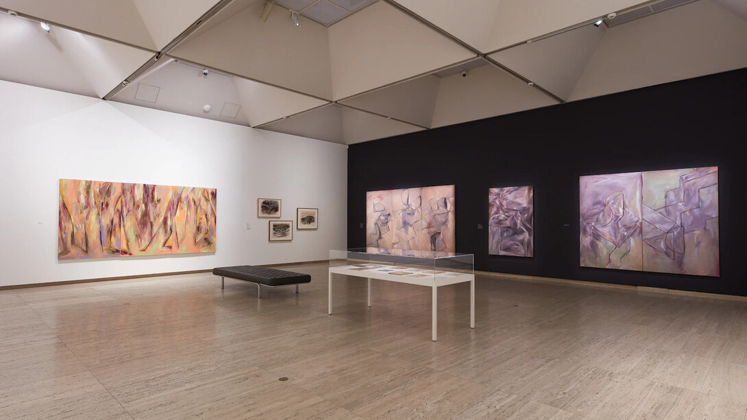 Janet Dawson, Far away, so close, exhibition view. Courtesy of Art Gallery of NSW