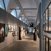 Gianfranco Ferré, dentro l’obiettivo, vista della mostra. Per gentile concessione del Forte di Bard