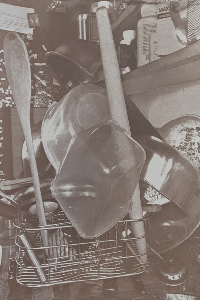 Laura Letinsky, Dirty dishes 02, 2024.  Courtesy of Document Gallery
