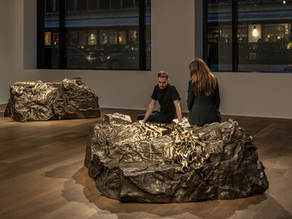 Cristina Iglesias, The shore, exhibition view. Courtesy of Hauser & Wirth