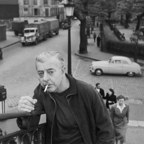 Jacques Prévert, 1955 ©Atelier Robert Doisneau
