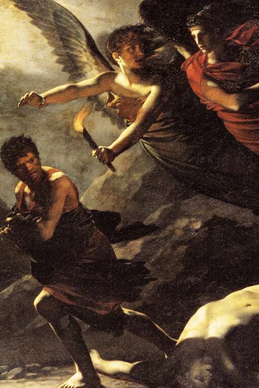 Pierre-Paul Prudhon, "Giustizia e Vendetta Divina che perseguono il crimine"