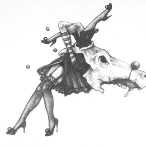 Afarin Sajedi, Legs, 30 x 21 cm, graphite on paper, Dorothy Circus Gallery