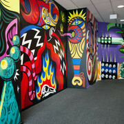 Bloodline, the return, exhibition view. Courtesy of Dunedin Public Art Gallery