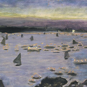 Pierre Bonnard, Lampionkorso auf der Außenalster, 1913. Mit freundlicher Genehmigung der Hamburger Kunsthalle