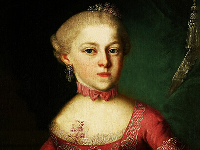 Anna María Mozart (Nannerl, 1751), hermana del virtuosísimo Amadeus
