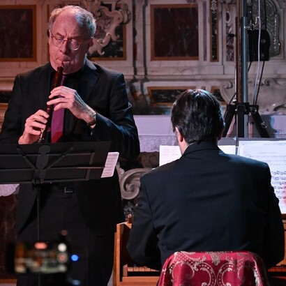 Giacomo Benedetti con Alfredo Bernardini- oboe concerto e CD Brilliant Classics registrato su D.Dreyer
