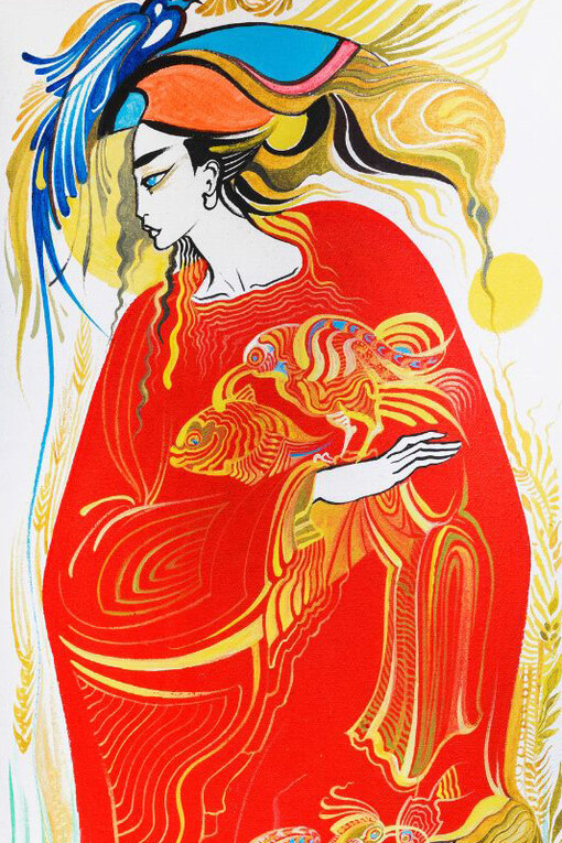 Rusudan Petviashvili, Blessed are the peacemakers. Courtesy of Kate Oh Gallery