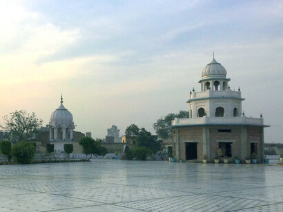 Inside Gurudwara campus
