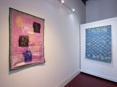 Jennifer Ling Datchuk and Consuelo Jimenez Underwood, In our hands, exhibition view. Courtesy of Ruiz-Healy Art