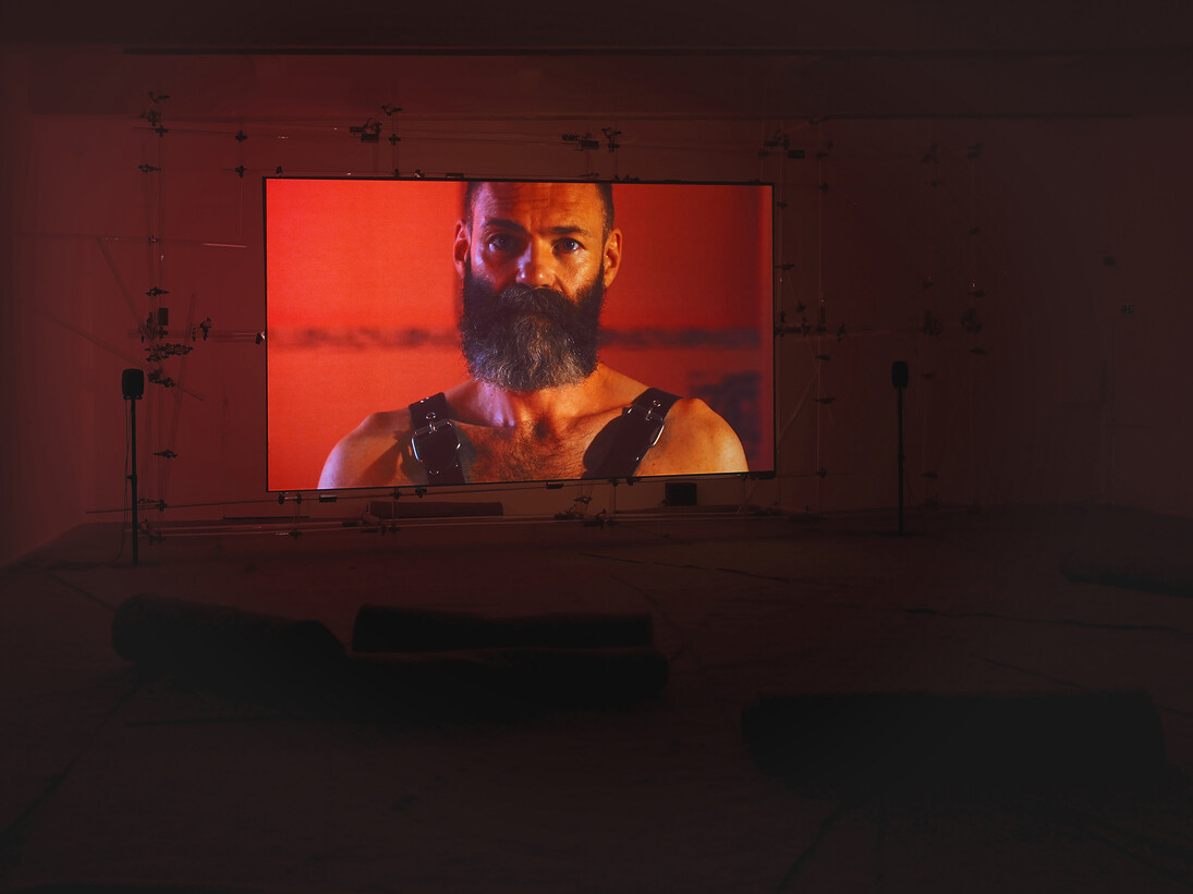 Patrick Staff, The Foundation (2015) Installation view, Chisenhale Gallery, 2015. Commissioned by Chisenhale Gallery, London; Spike Island, Bristol; Institute of Modern Art, Brisbane; and Contemporary Art Gallery, Vancouver. Co-produced by Chisenhale Gallery, London and Spike Island, Bristol. Courtesy the artist. Photo: Andy Keate