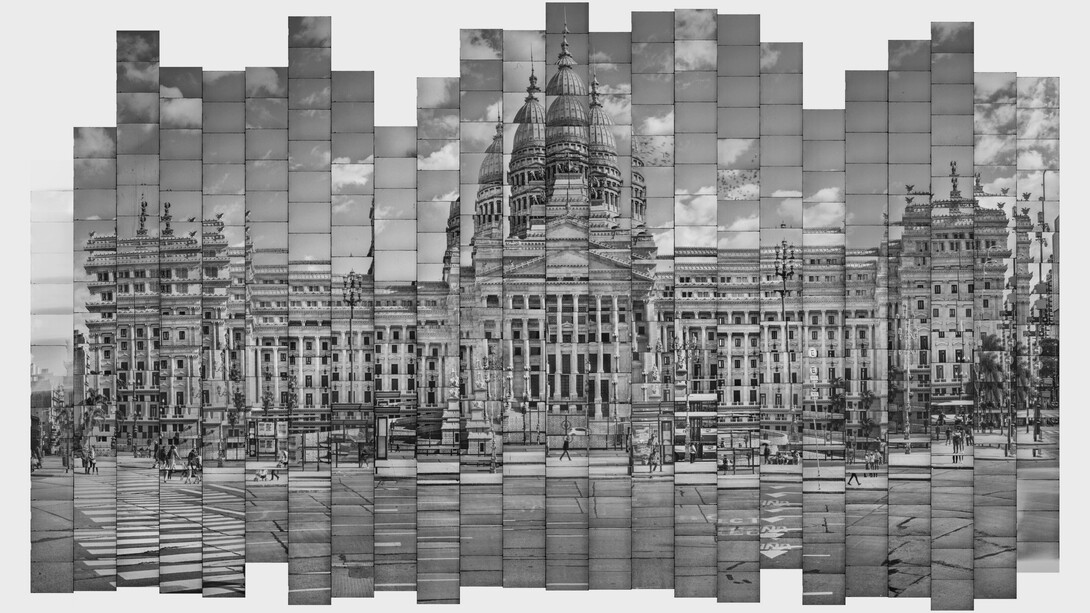 Andrés Denegri, Palacio del congreso de la Nación Argentina #7 (detalle), 2023. Cortesía de Rolf Art