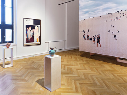 Georg Petermichl, Universal thoughts: least common multiple, exhibition view. Courtesy of Francisco Carolinum Linz