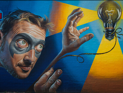 El humor, una de las claves de la obra del artista